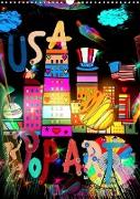 USA Pop Art by Nico Bielow (Wall Calendar 2020 DIN A3 Portrait)