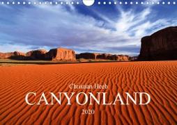 CANYONLAND USA Christian Heeb / UK Version (Wall Calendar 2020 DIN A4 Landscape)