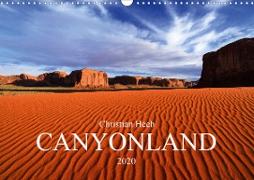 CANYONLAND USA Christian Heeb / UK Version (Wall Calendar 2020 DIN A3 Landscape)