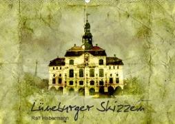 Lüneburger Skizzen (Wandkalender 2020 DIN A2 quer)