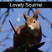Lovely Squirrel (Wall Calendar 2020 300 × 300 mm Square)