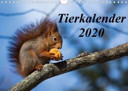 Tierkalender 2020 (Wandkalender 2020 DIN A4 quer)