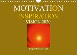 MOTIVATION - INSPIRATION - VISION 2020 (Wandkalender 2020 DIN A4 quer)