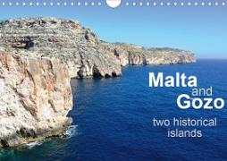 Malta and Gozo two historical islands (Wall Calendar 2020 DIN A4 Landscape)