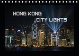 Hongkong - City Lights (Tischkalender 2020 DIN A5 quer)