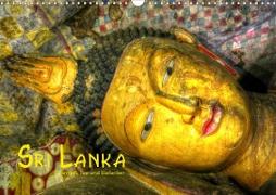 Sri Lanka - Tempel, Tee und Elefanten (Wandkalender 2020 DIN A3 quer)