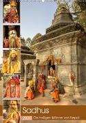 Sadhus - Die heiligen Männer von Nepal (Wandkalender 2020 DIN A2 hoch)