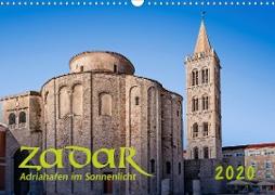 Zadar, Adriahafen im Sonnenlicht (Wandkalender 2020 DIN A3 quer)