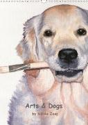 Arts & Dogs (Wandkalender 2020 DIN A3 hoch)