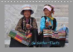 Gesichter Tibets (Tischkalender 2020 DIN A5 quer)