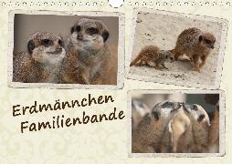 Erdmännchen Familienbande (Wandkalender 2020 DIN A4 quer)