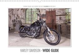 Emotionale Momente: Harley Davidson - Wide Glide (Wandkalender 2020 DIN A3 quer)