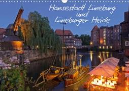 Hansestadt Lüneburg und Lüneburger Heide (Wandkalender 2020 DIN A3 quer)