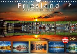 Friesland, wo die Natur sich spiegelt (Wandkalender 2020 DIN A4 quer)