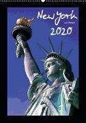 New York als Comic (Wandkalender 2020 DIN A2 hoch)