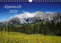 Alpenwelt 2020 (Wandkalender 2020 DIN A4 quer)