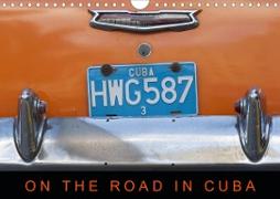 On the road in Cuba (Wandkalender 2020 DIN A4 quer)