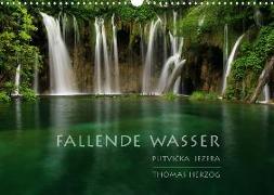 FALLENDE WASSER (Wandkalender 2020 DIN A3 quer)