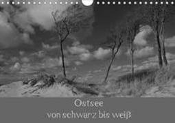 Ostsee - von schwarz bis weiß (Wandkalender 2020 DIN A4 quer)