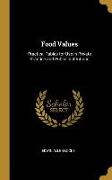 Food Values: Practical Tables for Use in Private Practice and Public Institutions