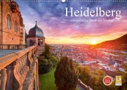 Heidelberg - romantische Stadt am Neckar (Wandkalender 2020 DIN A2 quer)
