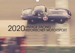 Vintage Racing, historischer Motorsport (Wandkalender 2020 DIN A3 quer)