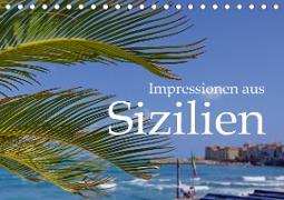 Impressionen aus Sizilien (Tischkalender 2020 DIN A5 quer)
