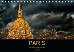 Paris - Impressionen einer Weltstadt (Tischkalender 2020 DIN A5 quer)