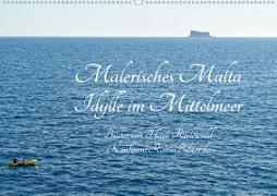 Malerisches Malta - Idylle im Mittelmeer (Wandkalender 2020 DIN A2 quer)