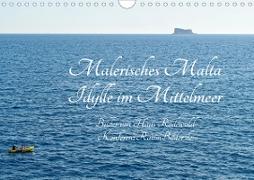 Malerisches Malta - Idylle im Mittelmeer (Wandkalender 2020 DIN A4 quer)