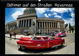 Oldtimer auf den Straßen Havannas (Wandkalender 2020 DIN A2 quer)