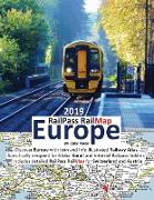 Railpass Railmap Europe 2019: Discover the Whole European Continent with Icon, Info and Photo Illustrated Railway Atlas Specifically Designed for Gl