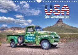 USA - Die Weststaaten (Wandkalender 2020 DIN A4 quer)