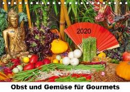 Obst und Gemüse für Gourmets (Tischkalender 2020 DIN A5 quer)