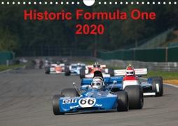 Historic Formula One 2020 (Wandkalender 2020 DIN A4 quer)