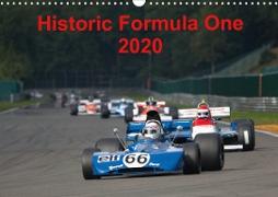 Historic Formula One 2020 (Wandkalender 2020 DIN A3 quer)
