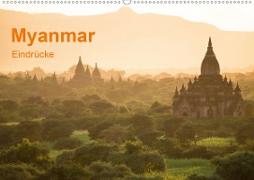 Myanmar - Eindrücke (Wandkalender 2020 DIN A2 quer)