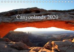 Canyonlands 2020 (Tischkalender 2020 DIN A5 quer)
