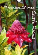 Tropische Blumen Costa Ricas (Wandkalender 2020 DIN A4 hoch)