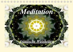 Meditation - Asiatische Weisheiten (Tischkalender 2020 DIN A5 quer)