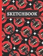 Sketchbook: Ninja Sketchbook for Boys to Practice Drawing