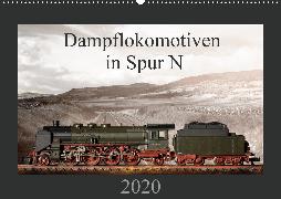 Dampflokomotiven in Spur N (Wandkalender 2020 DIN A2 quer)