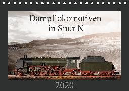 Dampflokomotiven in Spur N (Tischkalender 2020 DIN A5 quer)