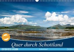 Quer durch Schottland (Wandkalender 2020 DIN A3 quer)