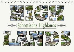 Schottische Highlands (Tischkalender 2020 DIN A5 quer)