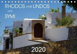 Rhodos mit Lindos und Symi (Tischkalender 2020 DIN A5 quer)