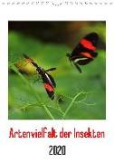 Artenvielfalt der Insekten (Wandkalender 2020 DIN A4 hoch)