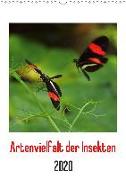 Artenvielfalt der Insekten (Wandkalender 2020 DIN A3 hoch)