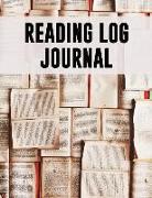 Reading Log Journal: Stylish Book Reading Notebook a Book Lovers Journal to Log All Your Favorite Books!