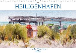 Heiligenhafen in Aquarell (Wandkalender 2020 DIN A4 quer)